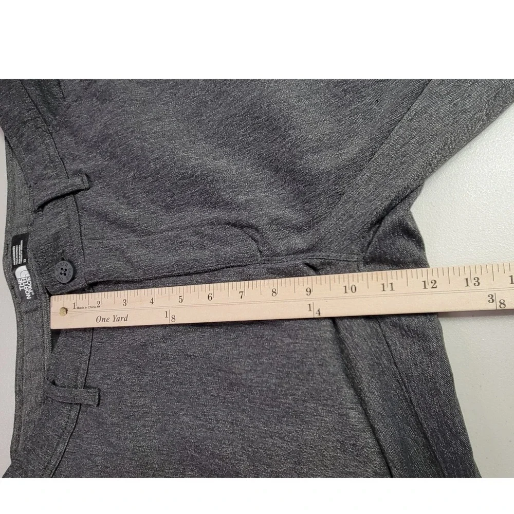 The North Face Mens Pants‎ Jogger Style Size 32 Grey Nylon Blend Zip Pocket